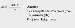 Cara Menghitung Putaran Motor Listrik